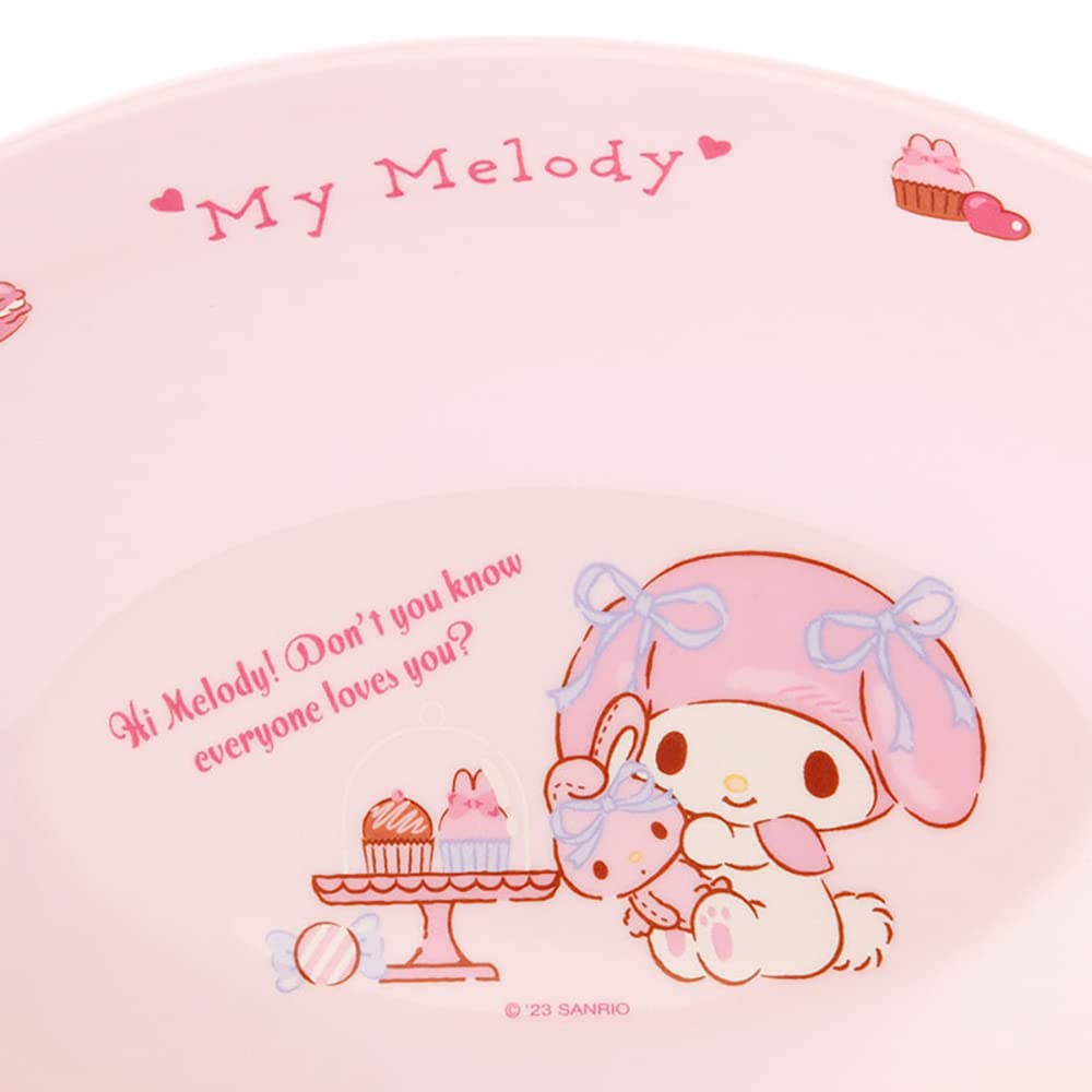 Sanrio My Melody Melamine Curry Pasta Plate 836524 &