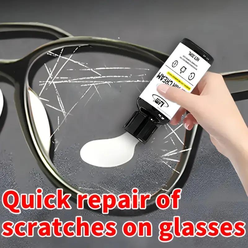 Multifunctional Glass Lens Repair Kit – Restore Clarity and Smooth Surface – Suitable for Car Windows, Rearview Mirrors