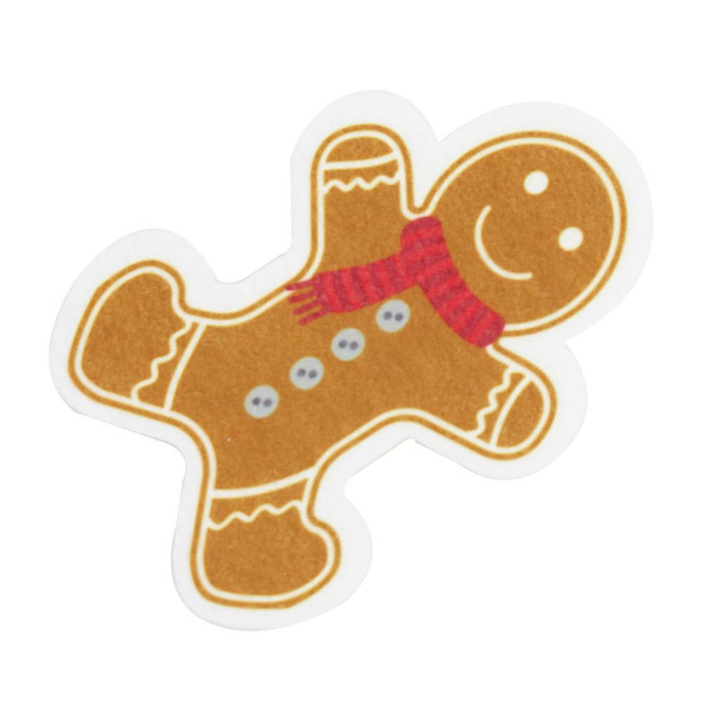 Cleaning Sponge Rubs Christmas Cartoon Cleaning Sponge Wood Pulp Cotton Cleaning Brush Kitchen Bathroom Household Clean