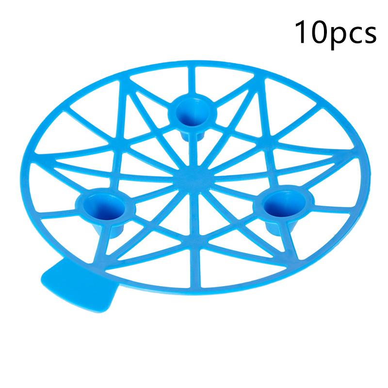 

10 шт. подставка для арбуза, подставка для фруктов, опорная рама для корзины, подставка для овощей, подставка для растений, защитный держатель для дыни, кабачка, тыквы синий