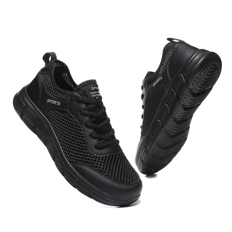 

Обувь для мужчин Кроссовки Легкие прогулочные дышащие летние удобные повседневные мужские туфли на шнуровке Спортивная обувь для тренировок 39