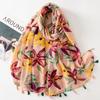 Autumn Fashion Aztec Geometric Tassel Viscose Shawl Scarf Lady High Quality Wrap Pashmina Stole Bufandas Muslim Hijab Sjaal