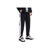 Anta Elastic Waist Joggers With Side Stripe Men Bottoms Black 152238503-4
