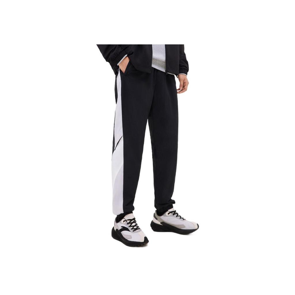 Anta Jogginghose mit elastischem Bund und Seitenstreifen Herrenhosen Schwarz 152238503-4