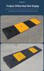 Anti-Slip Rubber-Plastic Curb Ramp Mat for Cars