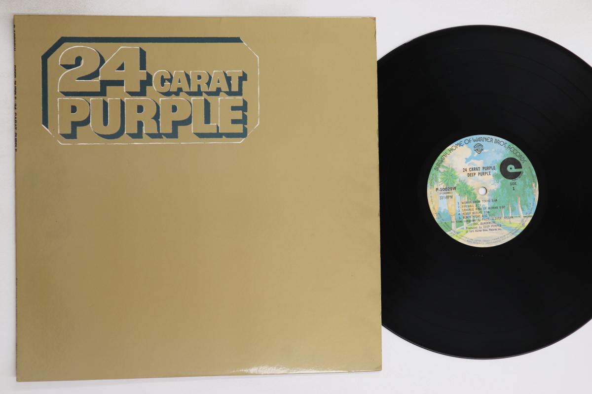 

LP Record DEEP PURPLE - 24 Carat Purple P10029W WARNER BROS 1975 Japan Rock Used