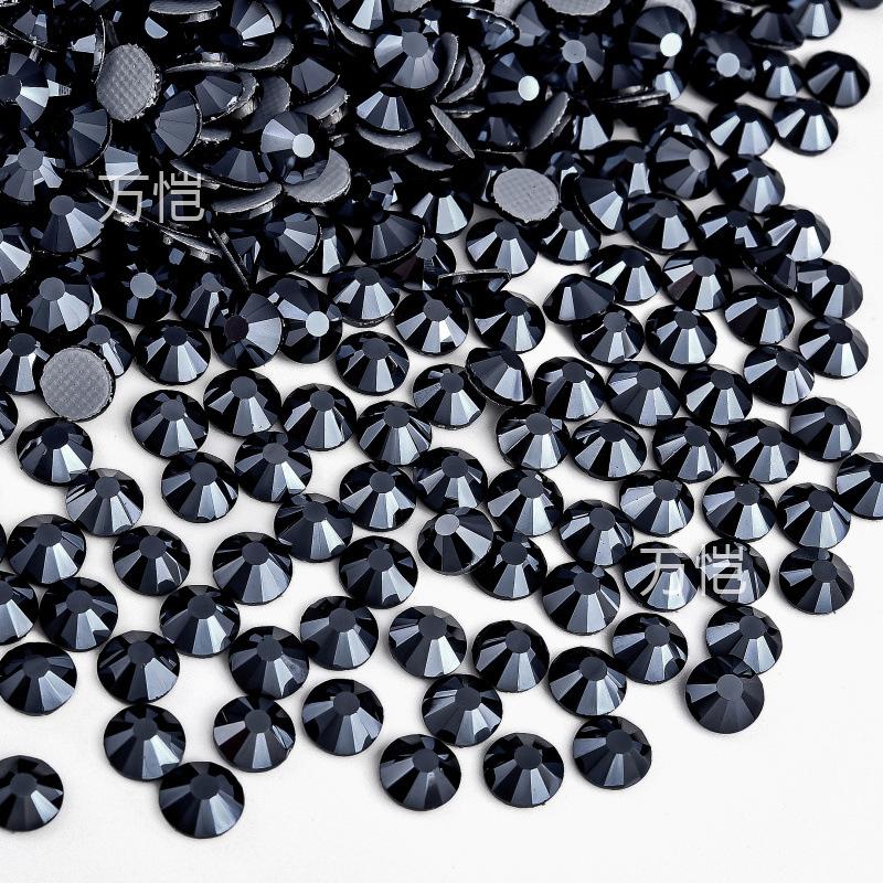 Imitation Glass Hot Diamond Rhinestone, Hot Melt Adhesive Bottom Protein Porcelain White Diy Crystal Beauty Clothing Accessories