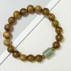 Natural Wooden Beaded Bracelet for Men 10mm Round Beads Sandalwood Bangle