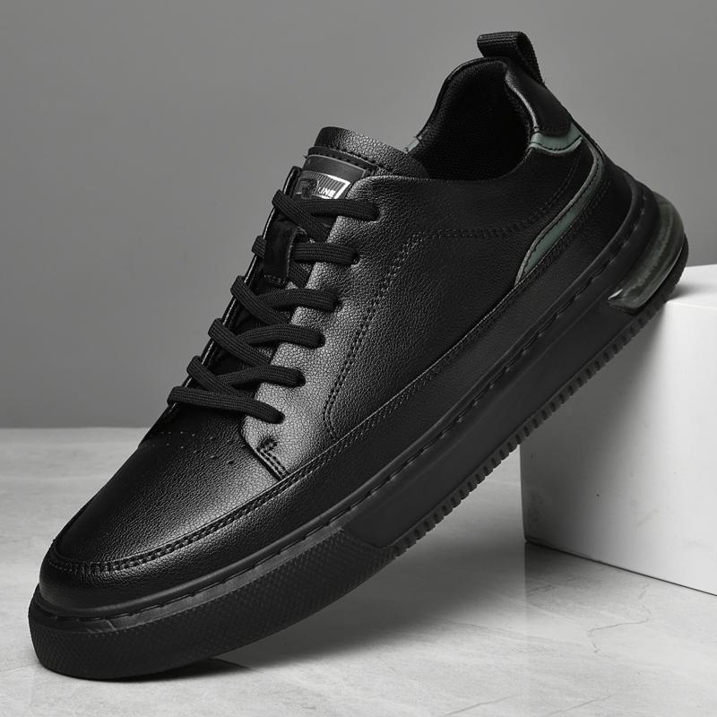 Moda erkekler Günlük Deri Ayakkabılar Bağcıklı Erkek Oxford Ayakkabılar Açık Hava Koşu Ayakkabıları Ofis Erkek Elbise Ayakkabıları Hafif Spor Ayakkabılar