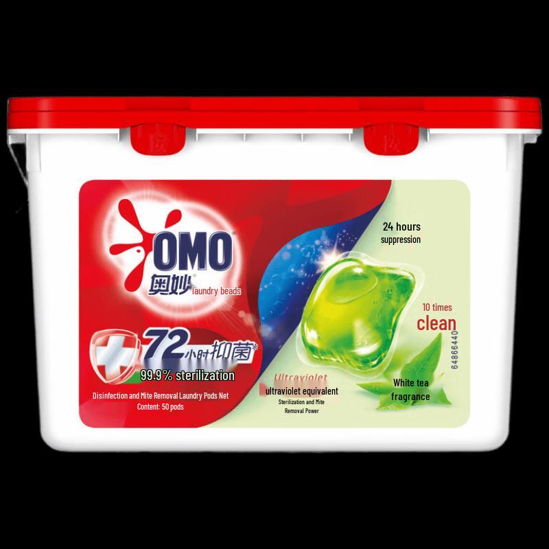 Omo Antibacterial Mite Removal Laundry Pods