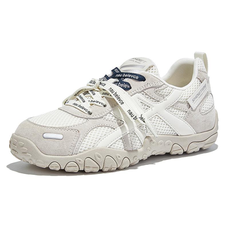 Inner height increase 2.5cm leather German training shoes women's 2025 autumn new shoes women's platform sports and leisure Forrest Gump shoes