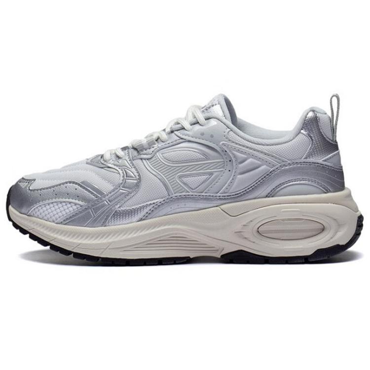 New LiNing 92 CICI 92 CICI Cushioning Anti Slip And Wear Resistant Low Top Sports Casual Shoes Women's Gray AGCS278-3