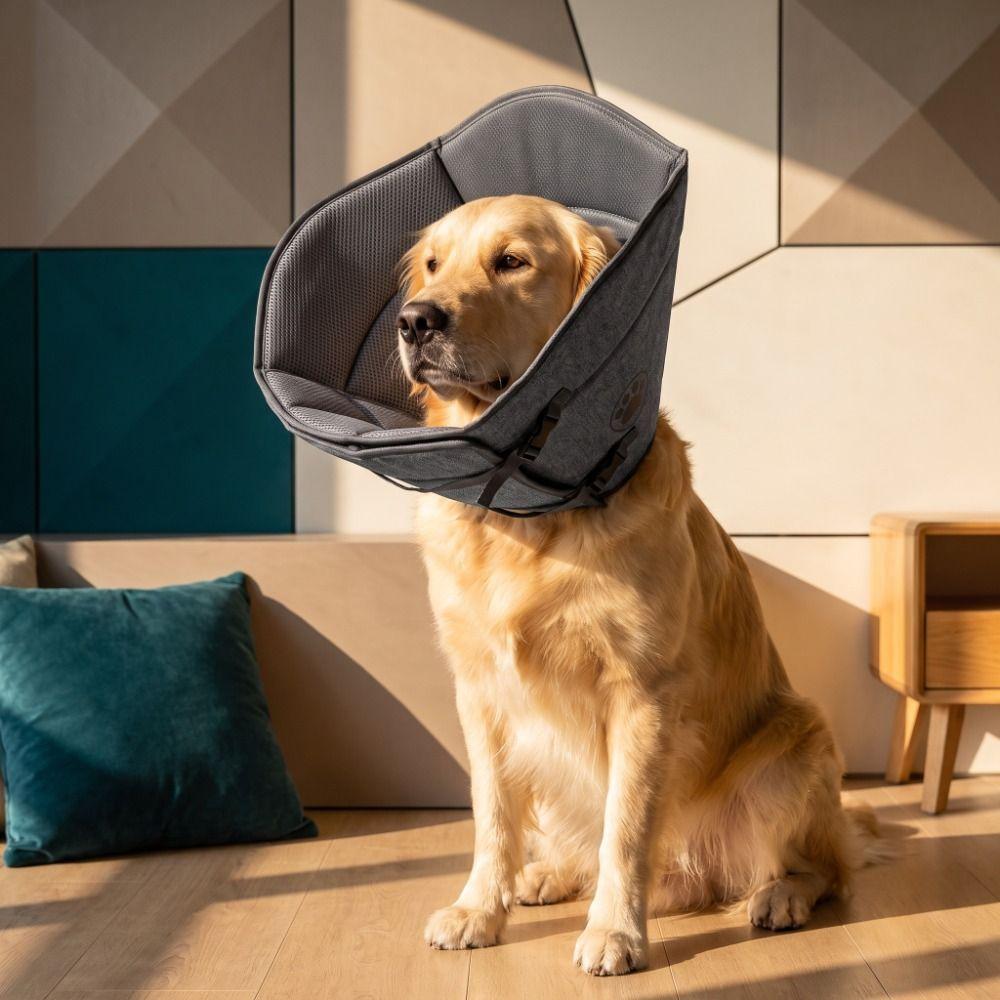Adjustable Dog Neck Cone Comfortable Fit Neck Protective Circle Wound Recovery Sleeve  Rashes