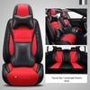 Universal Cartoon Car Seat Cushion - Four Seasons, Wear-Resistant, Dirt-Resistant, Full Surround, Leather Cover for Five-Seaters