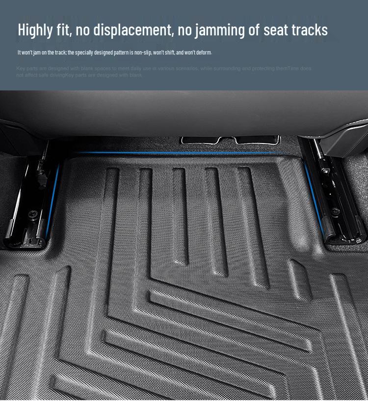 TPE Waterproof Wear-Resistant Floor and Trunk Mats for 2024 Lynk & Co 07 EM-P