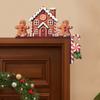 Christmas Wooden Ornament Christmas Party Decoration Xmas Santa Claus Snowman Pendants Navidad Natal New Year Gift 2026