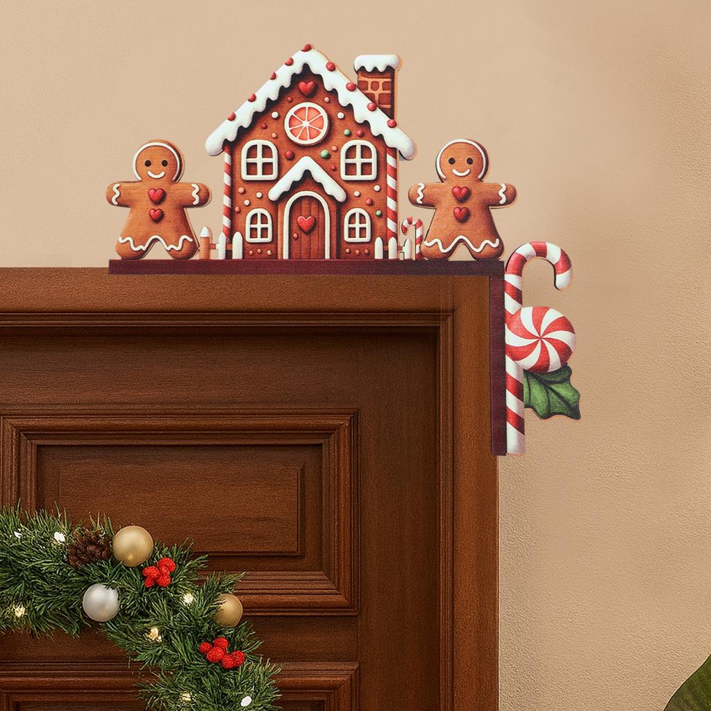 Christmas Wooden Ornament Christmas Party Decoration Xmas Santa Claus Snowman Pendants Navidad Natal New Year Gift 2026