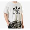 Adidas Originals Trefoil Camo Leopard Print Short Sleeve T-Shirt Men Tops White DN8034