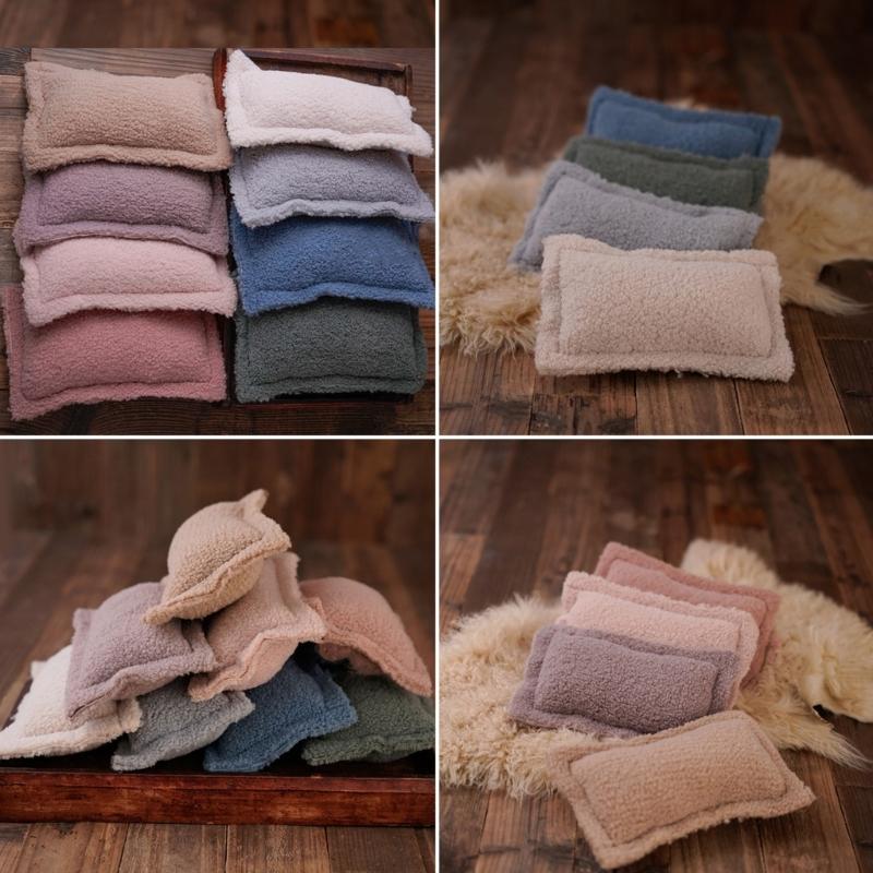 Baby Photography Props Newborn Boy Girl Photo Shoot Pillow Baby Photography Shoot Accessories for 1 Month Babies Gift
