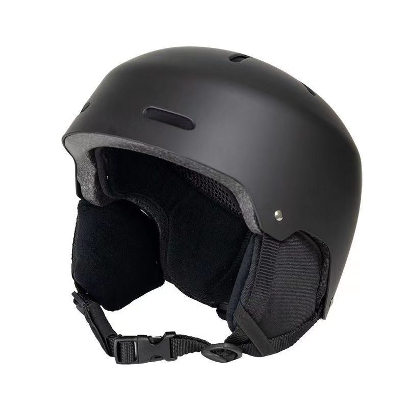 

Лыжные шлемы Мужские и женские сноуборды Фристайл профессиональные лыжи, лыжные шапки, защита ушей, съемные регулируемые по размеру тепловые шлемы