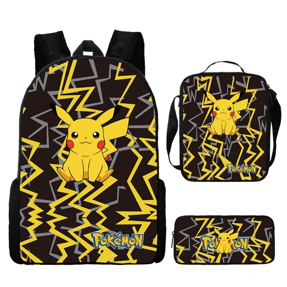 Primary And Secondary School Students Schoolbag Cartoon Backpack Breathable And Wear-Resistant Children'S Backpack Satchel Pencil Bag Set