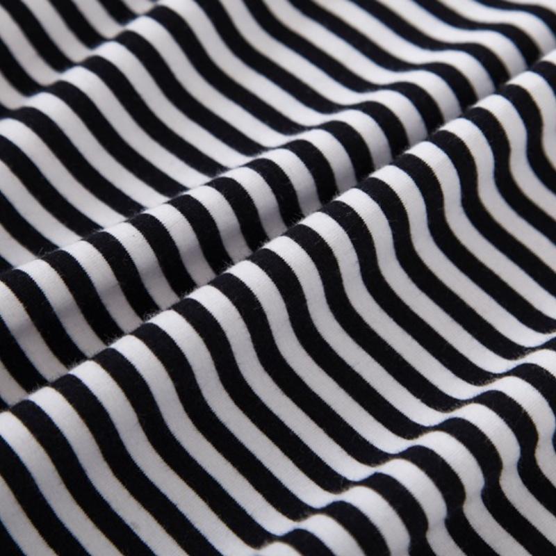 Striped Vest Dress Pajamas Women Cotton Large Size Summer Korean Style Basic Classic Loose Casual Chic Sleeveless Home Wear Trend