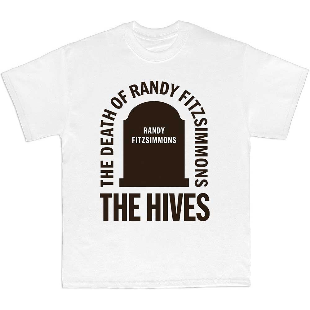 The Hives - Randy Gravestone - White t-shirt Unisex T-Shirt XXL