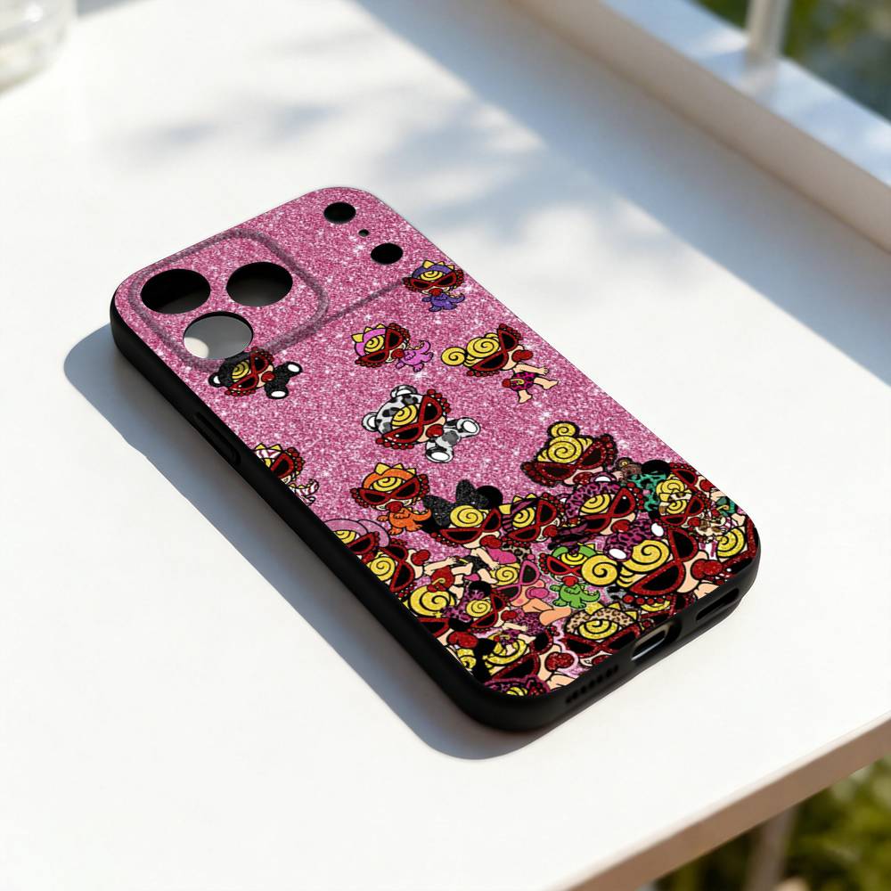 

Leopard H-Hysteric M-Mini Phone Case For iPhone 17,16,15,14,13,12,11,Pro,Max,Plus,E,SE4,Air,Mini Black Soft Cover iPhone13mini