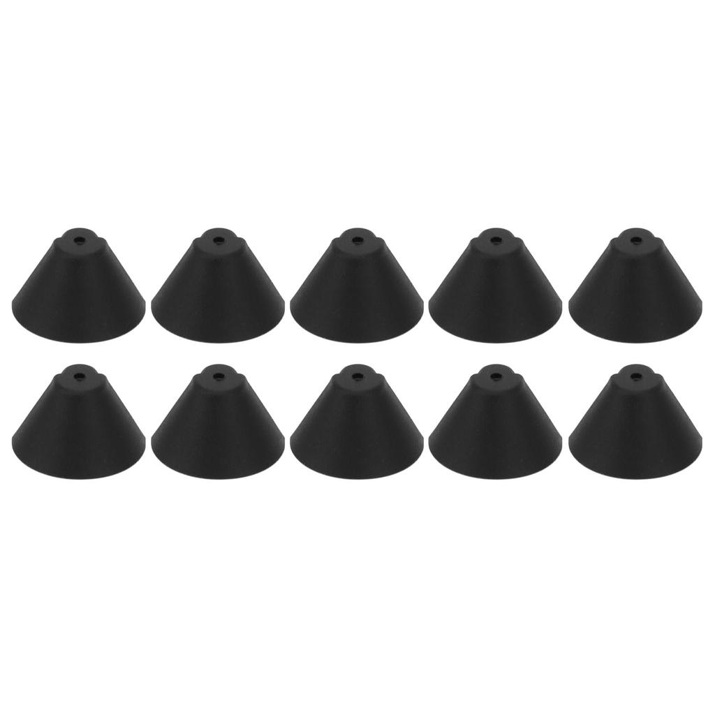 10pcs Hearing Amplifier Ear Plugs Flexible Horn Shaped Silicone Hearing Amplifier Eartip