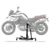 Central Motorcycle Lift - ConStands Power-Evo - Compatible BMW F 750 GS 18-23 - Capacity 300 Kg - Double Wheels