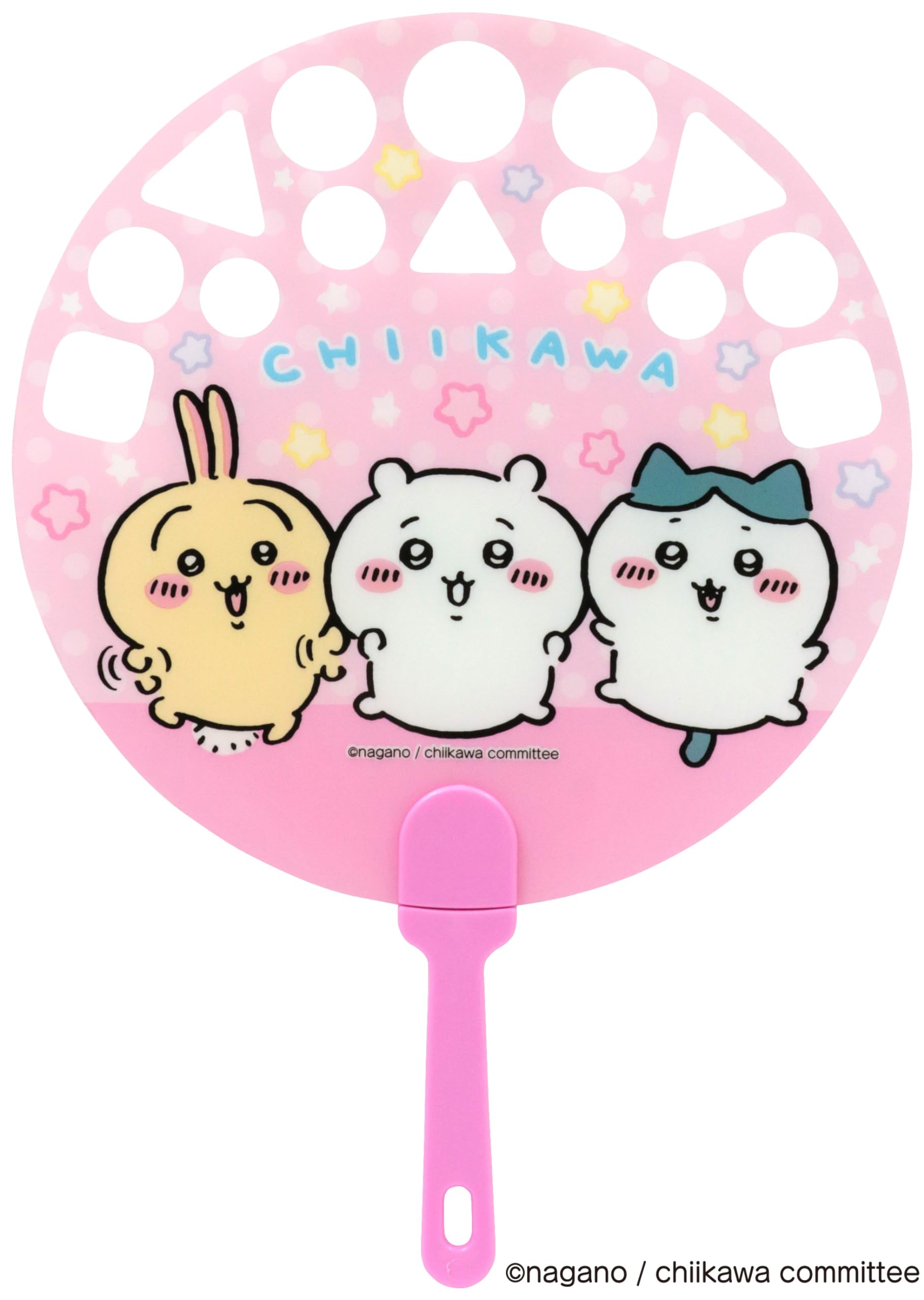 

Ikeda Kogyosha Chiikawa Furipata Soap Bubbles 003800020 [Soap Bubble/Fan Shape] розовый