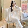 Autumn and Winter Women's Pajamas Solid Color Pajamas Women's Pajamas Home Clothes Home Clothes