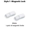 Fashion Metal Shoelace Magnetic Buckle Shoes Accessories Sneaker Kits Metal Laces Buckle 4 Style Shoe Decorations