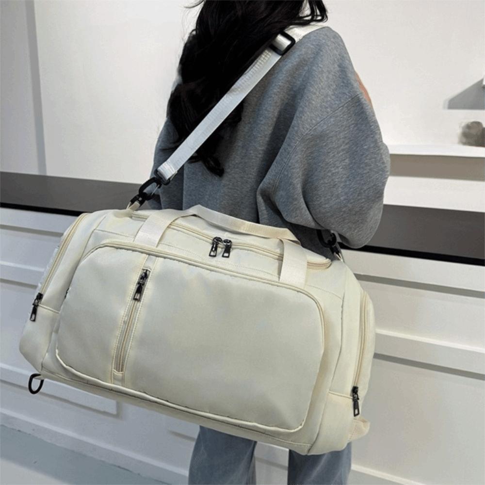 Oxford Cloth Travel Backpack Multifunctional Duffle Bag Simple Travel Luggage Bag Unisex