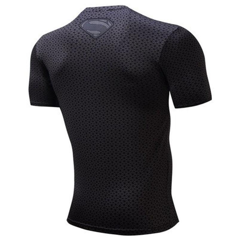 T-shirt Sportiva da Uomo 3D Ciclismo Manica Corta Asciugatura Rapida