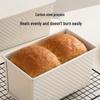 450g Carbon Steel Toast Bread Loaf Pan with Lid