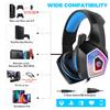 KOTION EACH V-1 Gaming Headset RGB Light Wired Computer Headphone with Adapter Cable