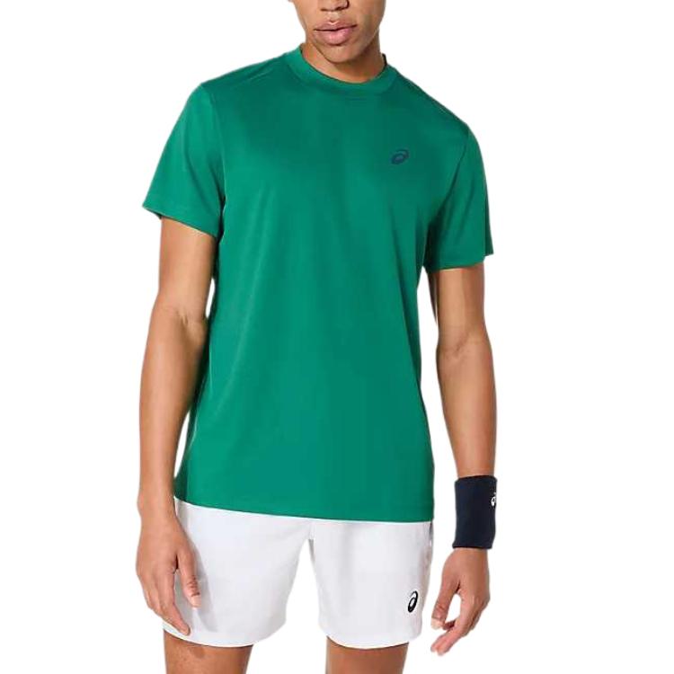 

Asics Топ с коротким рукавом Удобная Универсальная Модная футболка Мужские топы 2041A339-301 L