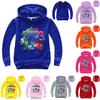 Felpa con Cappuccio a Manica Lunga da Bambino Pj Masks Supereroi Stile Elegante e Comfortevole