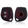 Car Key Case Full For Suzuki Celerio Swift Grand Vitara Sx4 Silicone Key Case Cover Fob Shell Holder Accessories