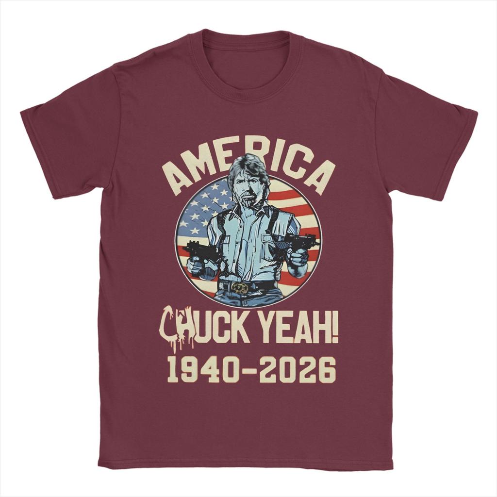 RIP Chuck Norris 19402026 Cotton TShirts Leisure Tshirt for Men Summer Y2K Classic Casual Short Sleeve Tees