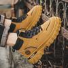 Fashion Men Boots Winter High Top Work Boots Breathable Comfortale Men Ankle Boots No-slip Mens Casual Shoes Walking Sneakers