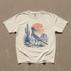 Roadrunner Desert T-Shirt, Southwest Cactus Wildlife Graphic, Retro Western Bird Tee, Comfort Colors® Roadrunner Lover Gift