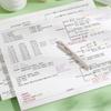 Wide Horizontal Lined Draft Notebook Thick Cream Paper Practice Paper  Students