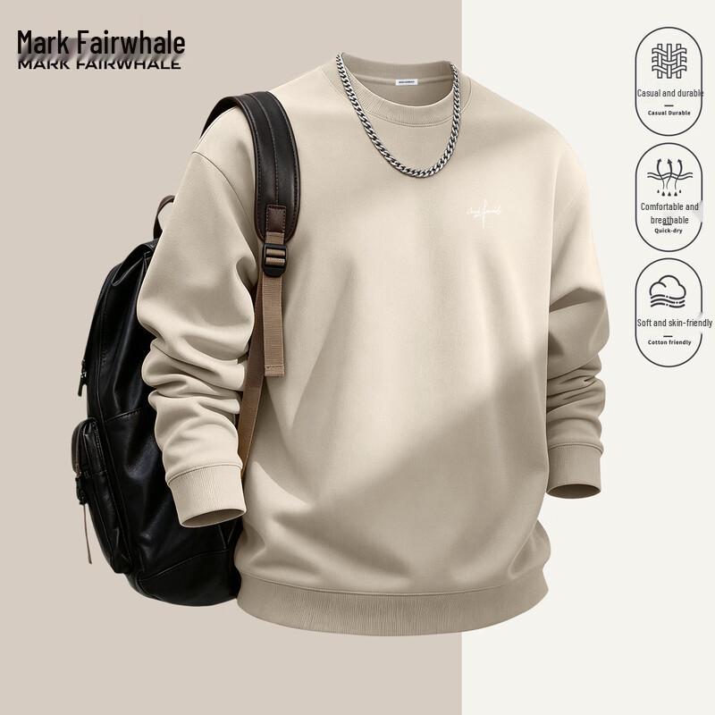 Mark Fairwhale Men's Loose Fit Crewneck Sweatshirt