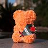 Yousheng Cute Bear Artificial Rose Flower with Gift Box Valentine's Day Gifts for Mom Wife Grandma Girlfriend Sister In Mother's Day Birthday
