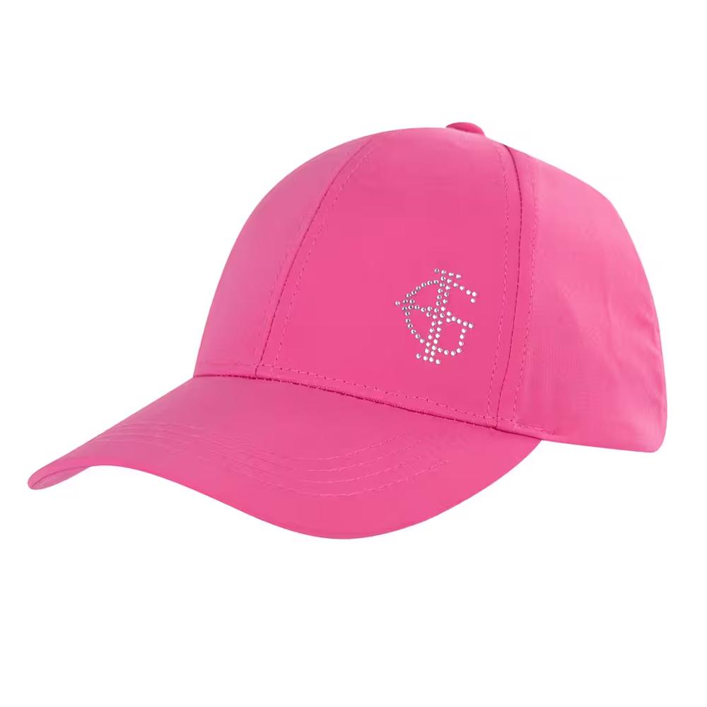 Island Green Womens/Ladies Diamante Logo Baseball Cap