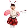 4Pcs/Set Princess Dress Up Trunk Set Gift Perfect Fitting Bee Butterfly Costumes with Foldable Wings for Girls