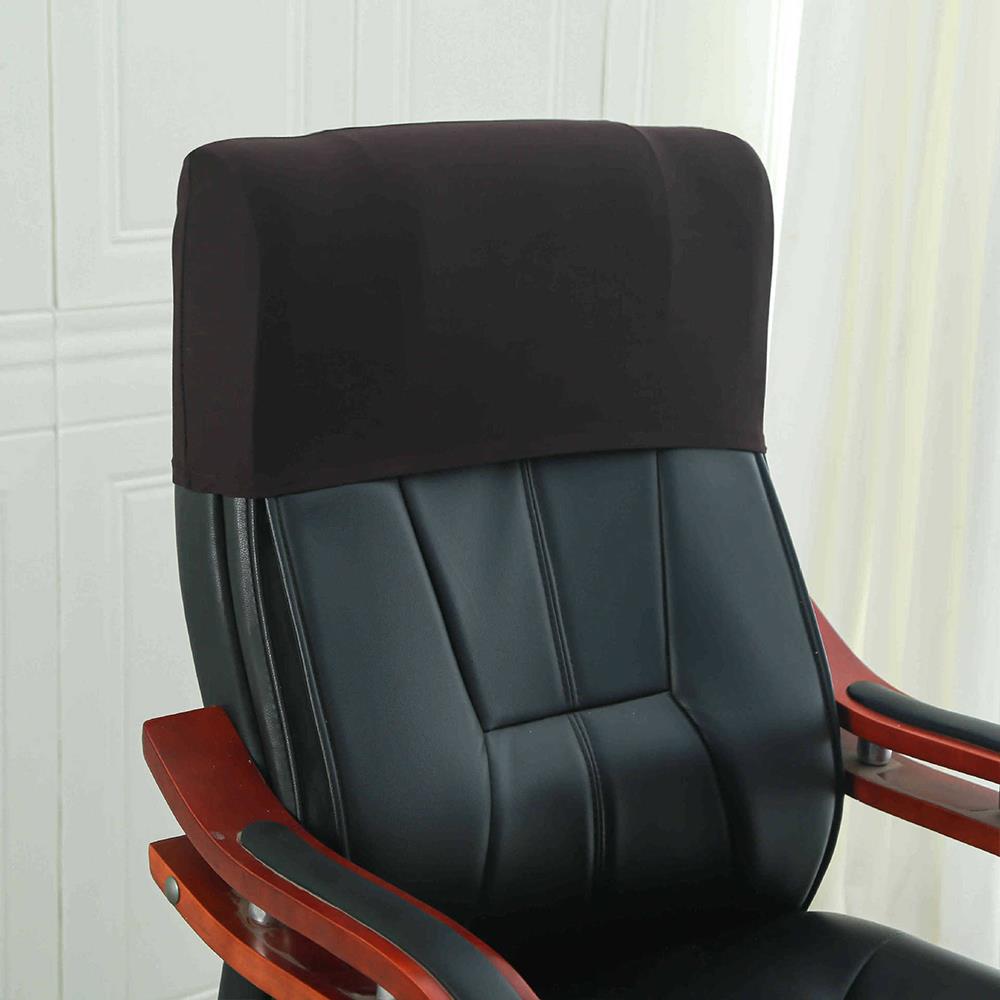 Elastic Office Chair Backrest Cover Chair Back Protector Backrest Slipcover Dust-proof Chair Back Covers Chair Head Pillowcase