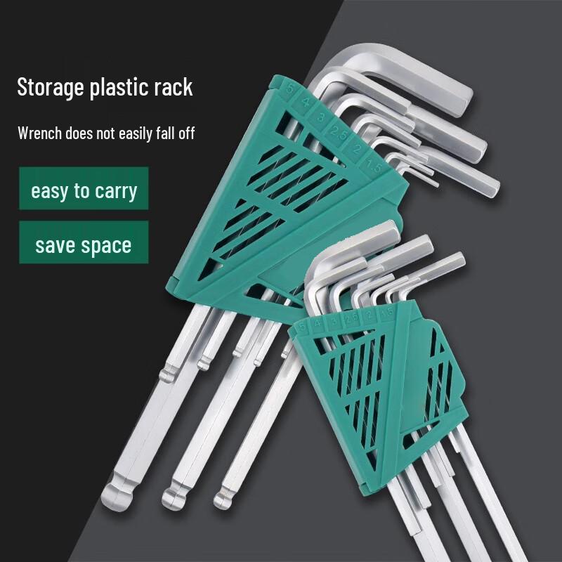 Ball-End Hex Key Wrench Set